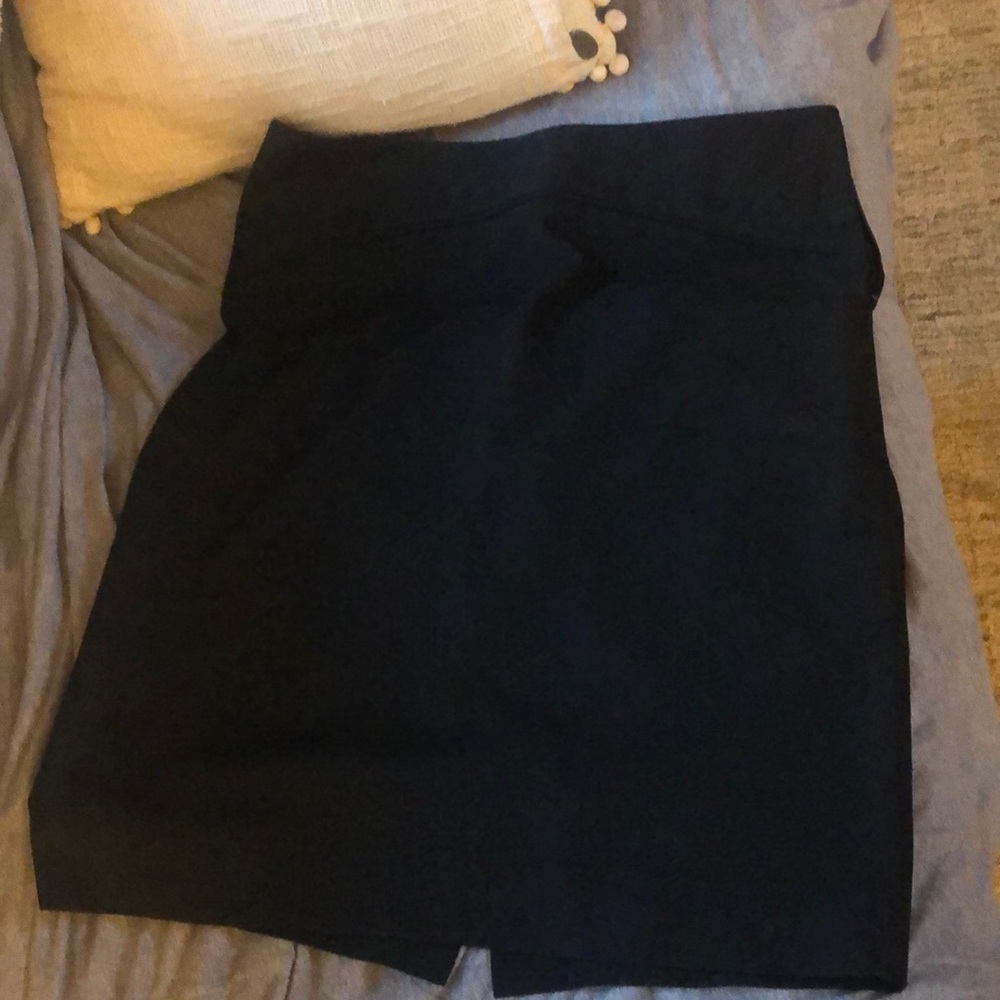 Black pencil skirt